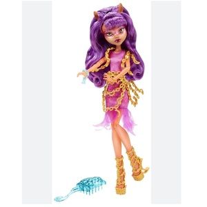 Monster High Doll Haunted Getting Ghostly Clawdeen Wolf Doll HTF